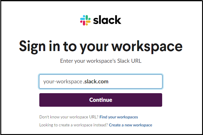 workspace slack